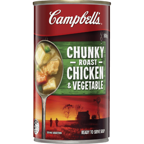 Campbell's Chunky Roast Chicken & Vegetable Soup