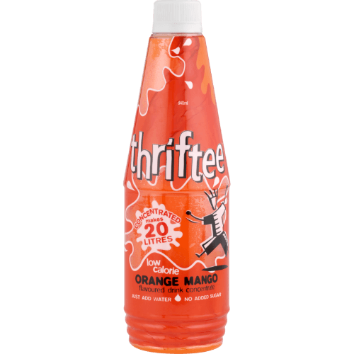 Thriftee Low Calorie Orange Mango Flavoured Drink Concentrate