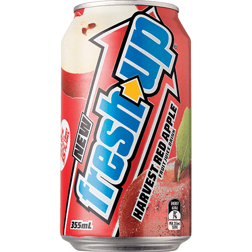 Fresh Up Harvest Red Apple Fruit Juice Drink 355 mL