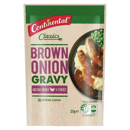 Continental Brown Onion Gravy Mix