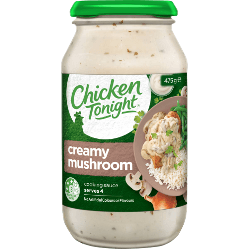 Chicken Tonight Creamy Mushroom Cooking Sauce 475 g
