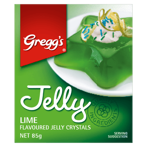 Gregg's Lime Flavoured Jelly Crystals