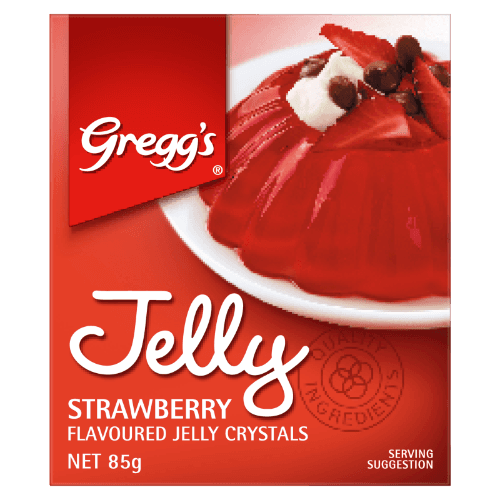 Gregg's Strawberry Flavoured Jelly Crystals