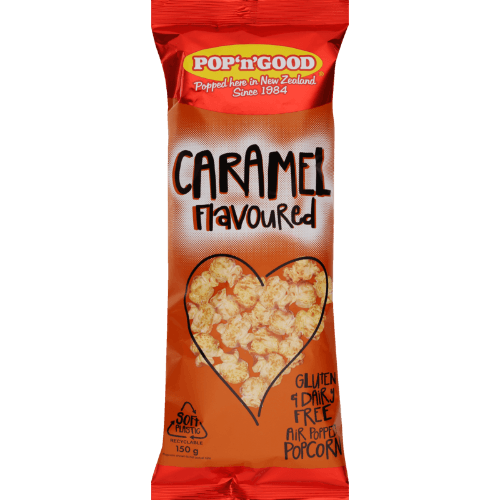 Pop'n'Good Caramel Flavoured Popcorn