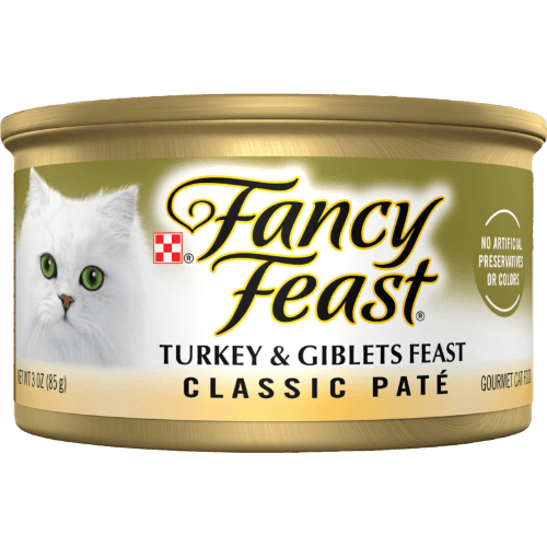 Purina Fancy Feast Classic Turkey & Giblets Feast Adult Wet Cat Food