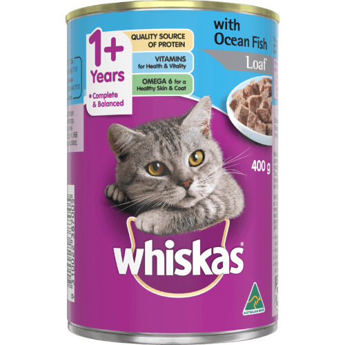Whiskas Ocean Fish Loaf Wet Cat Food