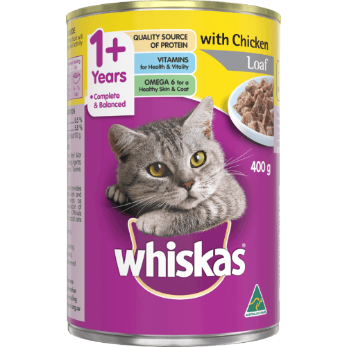 Whiskas Chicken Loaf Wet Cat Food