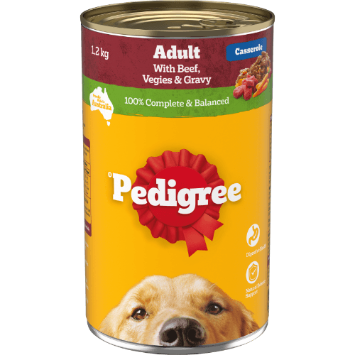 Pedigree Adult Beef, Vegies & Gravy Casserole Wet Dog Food