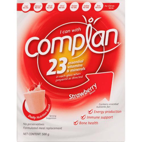Complan Strawberry Formulated Meal Replacement