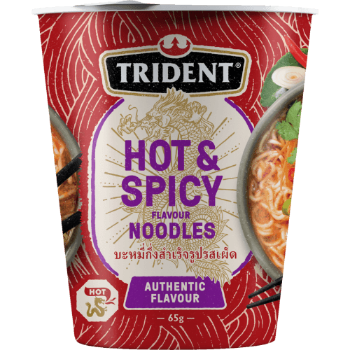 Trident Noodle Man Hot & Spicy Flavoured Noodles