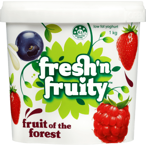 Fresh 'n Fruity Fruit Of The Forest Yoghurt