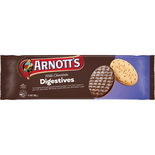 Arnott's Digestive Milk Chocolate Biscuits