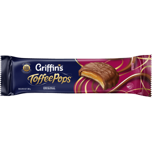 Griffin's Toffee Pops Original Chocolate Biscuits