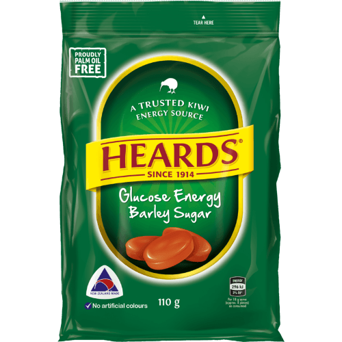 RJ's Heards Glucose Energy Barley Sugar