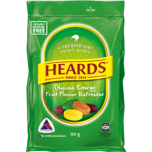 RJ's Heards Glucose Energy Fruit Flavour Refresher