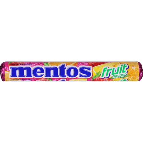 Mentos Fruit Flavour Roll