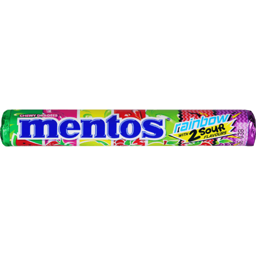 Mentos Rainbow Roll