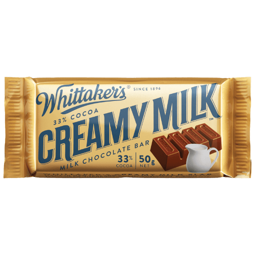 Whittaker's 33% Cocoa Creamy Milk Chocolate Bar