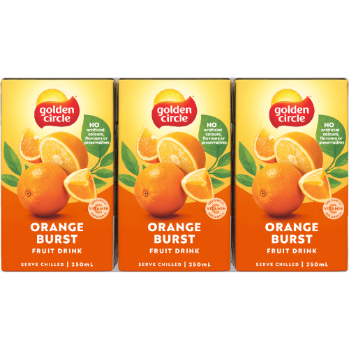 Golden Circle Orange Burst Fruit Drink