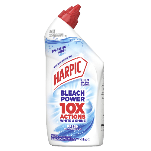 Harpic White & Shine Fresh Thick Bleach Gel