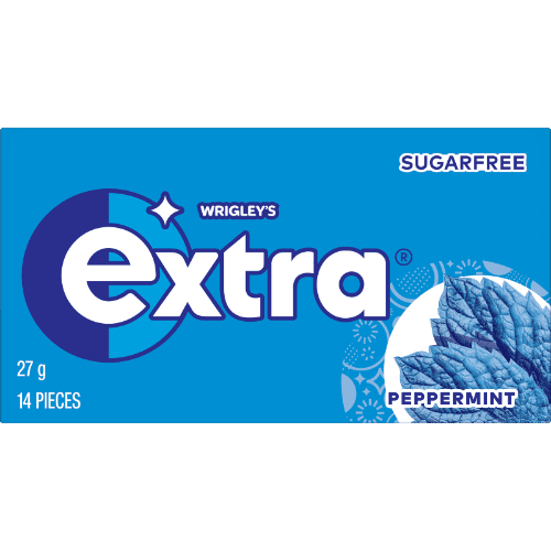 Wrigley's Extra Peppermint Sugar Free Chewing Gum