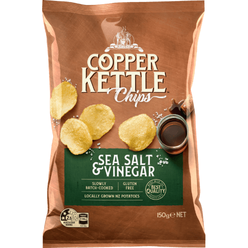 Copper Kettle Sea Salt & Vinegar Potato Chips