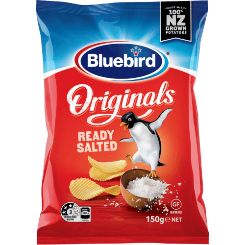 Bluebird Originals Ready Salted Potato Chips