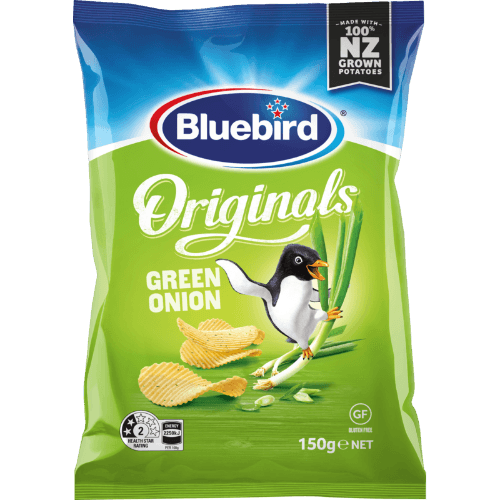 Bluebird Originals Green Onion Potato Chips