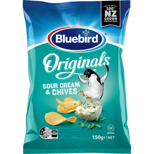 Bluebird Originals Sour Cream & Chives Potato Chips