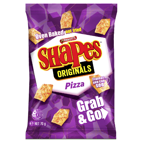 Arnott's Shapes Originals Pizza Crackers
