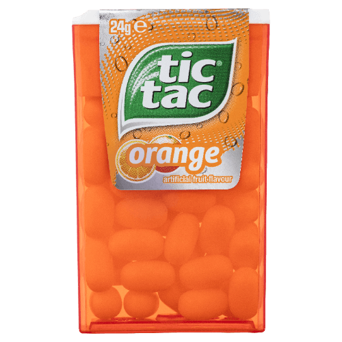 Tic Tac Orange Flavour Mints