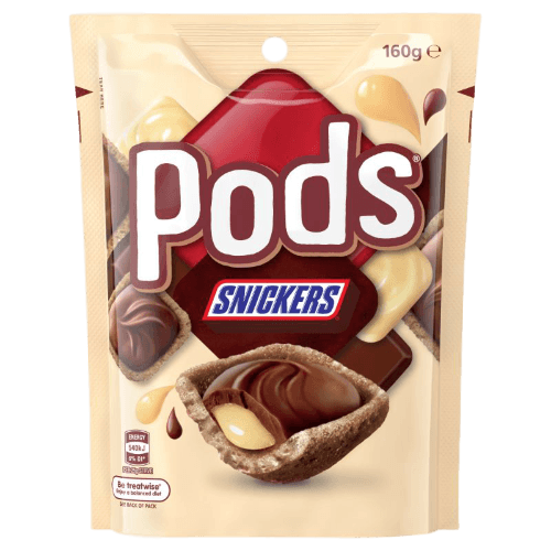 Pods Snickers Chocolate Bag