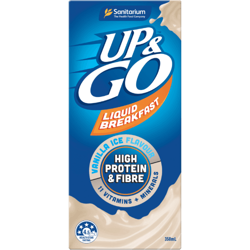 Sanitarium Up & Go Vanilla Ice Flavour Liquid Breakfast