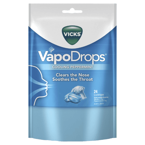 Vicks VapoDrops Cooling Peppermint Lozenges