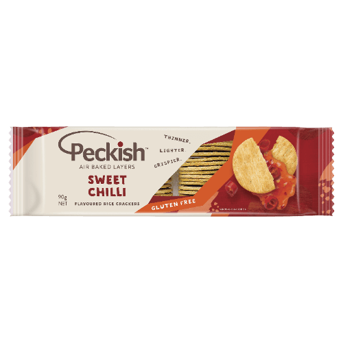 Peckish Sweet Chilli Flavoured Rice Crackers