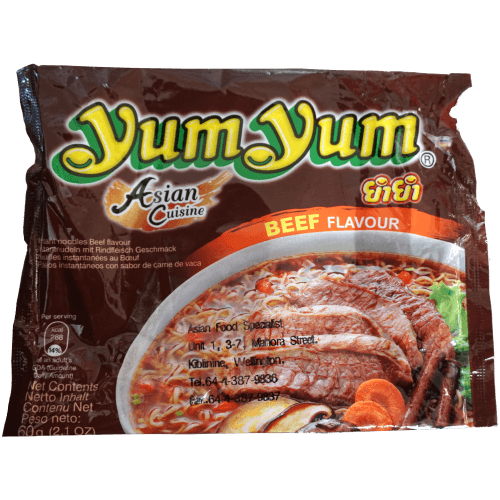 Yum Yum Instant Beef Noodles