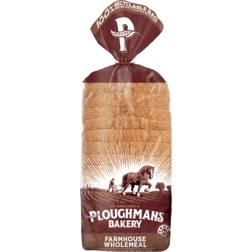 Ploughmans Bakery Toast Bread Farmhouse Wholemeal 750 g