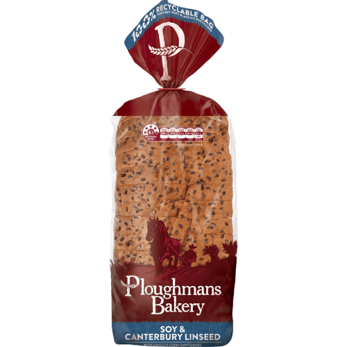 Ploughmans Bakery Toast Bread Soy & Linseed 750 g