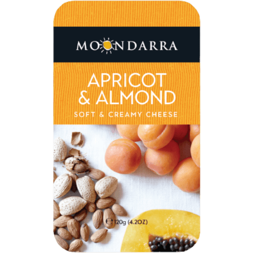 Moondarra Cheese Apricot & Almond Cream Cheese