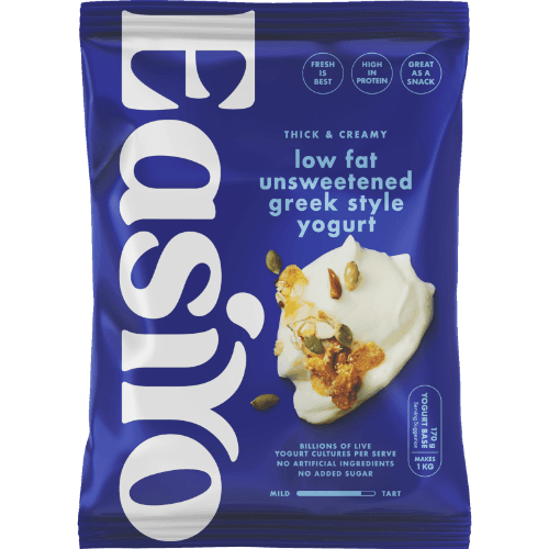 Easiyo Thick & Creamy Low Fat Unsweetened Greek Style Yogurt Base
