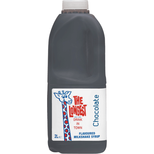 Longest Drink Chocolate Flavoured Milkshake Syrup
