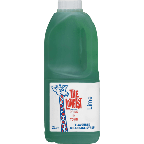 Longest Drink Lime Milkshake Syrup 2 L
