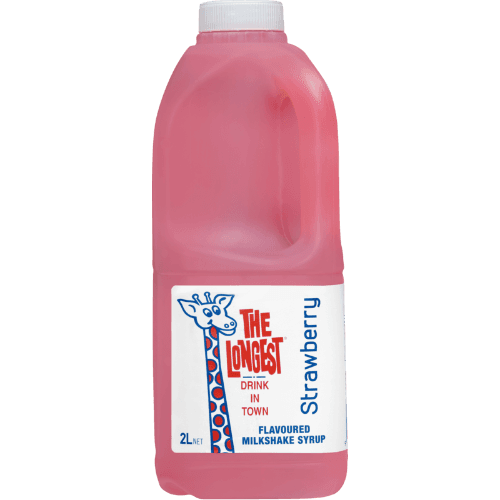 Longest Drink Strawberry Milkshake Syrup