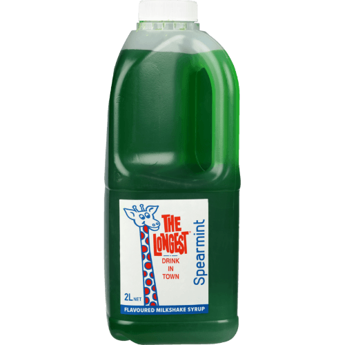 Longest Drink Spearmint Milkshake Syrup 2 L