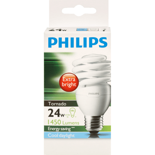 Philips Tornado 24w Cool Daylight Screw Bulb