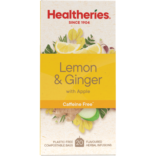 Healtheries Lemon & Ginger With Apple Tea Bags