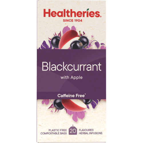 Healtheries Blackcurrant With Apple Caffeine Free Tea Bags