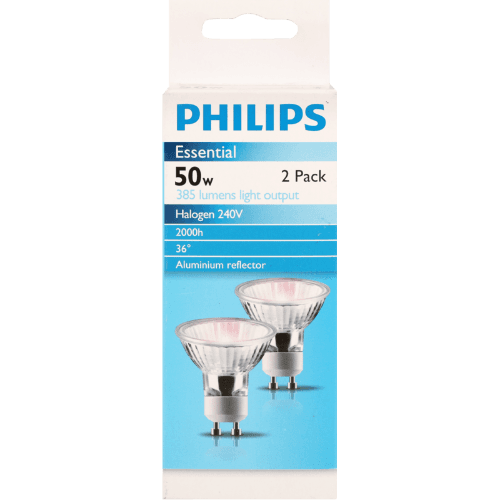 Philips Essential Halogen 240v 50w Bulb