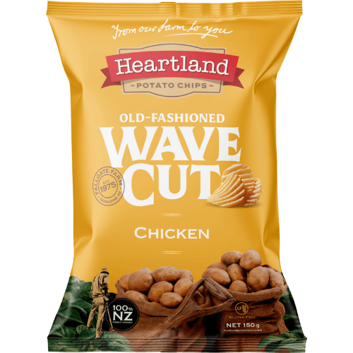 Heartland Chicken Old Fashioned Wave Cut Potato Chips