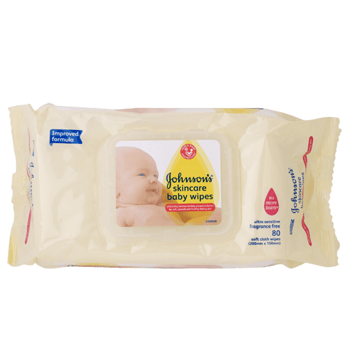 Johnson's Ultra Sensitive Baby Skincare Wipes